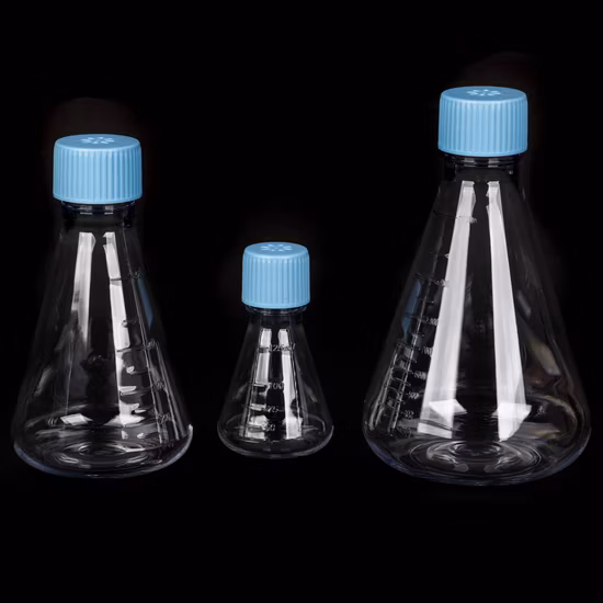 Flacone Erlenmeyer da laboratorio in plastica da 250 ml dal produttore cinese